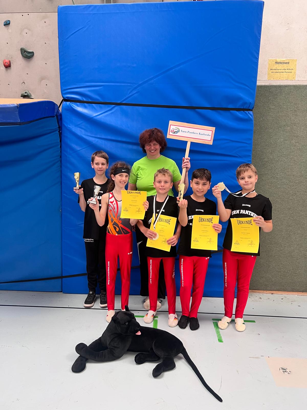 Turnpanthers mit Erfolg beim Herbstwettkampf